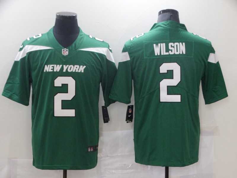 Nike Jets 2 Zach Wilson Green 2021 NFL Draft Vapor Untouchable Limited Jersey,We sell and wholesale Nike Jets 2 Zach Wilson Green 2021 NFL Draft Vapor Untouchable Limited Jersey on line form chian!
